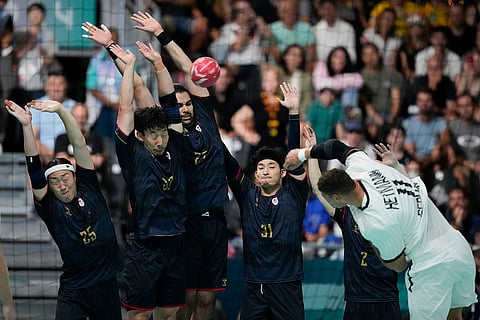 2024 Summer Olympics men's handball Germany vs Japan
